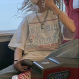 Ne pleure StudioロゴプリントTシャツ | LADY LIKE  | 詳細画像11 