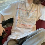 Ne pleure StudioロゴプリントTシャツ | LADY LIKE  | 詳細画像12 