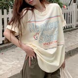 Ne pleure StudioロゴプリントTシャツ | LADY LIKE  | 詳細画像2 
