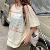 Ne pleure StudioロゴプリントTシャツ | LADY LIKE  | 詳細画像3 