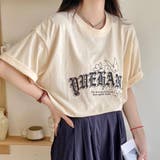 バタフライロゴバックプリントTシャツ | LADY LIKE  | 詳細画像21 
