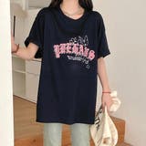 バタフライロゴバックプリントTシャツ | LADY LIKE  | 詳細画像3 