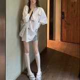 サテンリボン付きオーバーサイズTシャツ | LADY LIKE  | 詳細画像10 