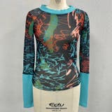 リブ切替えカラフルシアートップス | LADY LIKE | 詳細画像7