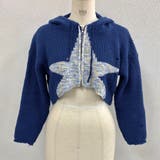 クロップド丈星柄ジップニット | LADY LIKE | 詳細画像13