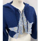 クロップド丈星柄ジップニット | LADY LIKE | 詳細画像14