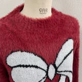 ビッグリボン柄ゆったりシャギーニット | LADY LIKE | 詳細画像14