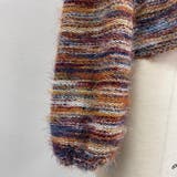 ラウンドネックボーダーシャギーカーディガン | LADY LIKE  | 詳細画像24 