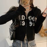 フロントロゴニットパーカー | LADY LIKE | 詳細画像3