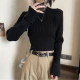 袖口ダブルクロップド丈ニット | LADY LIKE | 詳細画像13