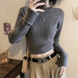 袖口ダブルクロップド丈ニット | LADY LIKE | 詳細画像5