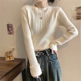 袖口ダブルクロップド丈ニット | LADY LIKE | 詳細画像7