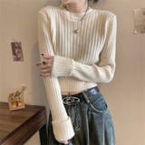 袖口ダブルクロップド丈ニット | LADY LIKE | 詳細画像8