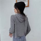 ダブルジップコンパクトニットパーカー | LADY LIKE  | 詳細画像12 