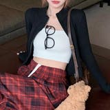 ダブルジップモックネックリブニット | LADY LIKE  | 詳細画像4 