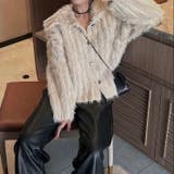 メタルボタン襟付きカーディガン | LADY LIKE | 詳細画像4