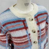 丸首チェックオーバーサイズカーディガン | LADY LIKE  | 詳細画像12 