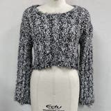 クロップド丈モール素材ゆるニット | LADY LIKE  | 詳細画像8 