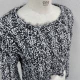 クロップド丈モール素材ゆるニット | LADY LIKE  | 詳細画像9 