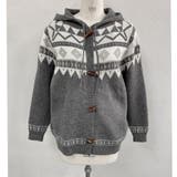 オルテガ柄ニットパーカー | LADY LIKE | 詳細画像12