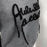 サイド絞りラインロゴニット | LADY LIKE  | 詳細画像11 