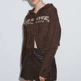 カレッジロゴニットパーカー | LADY LIKE  | 詳細画像6 