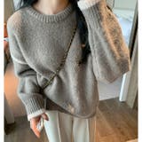 ラインアクセントバイカラーニット | LADY LIKE  | 詳細画像8 