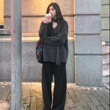 ストール付きゆったりVネックニット | LADY LIKE | 詳細画像6
