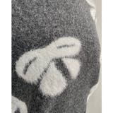 リボン柄モックネックニット | LADY LIKE  | 詳細画像7 