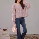 ミックスカラーケーブル編みニット | LADY LIKE | 詳細画像5