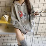 ダルメシアンプリントオーバーサイズパーカー | LADY LIKE | 詳細画像7