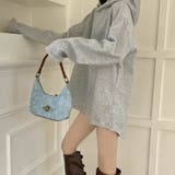 【春夏新作】ドットボタン付きラウンドヘムパーカー | LADY LIKE | 詳細画像14