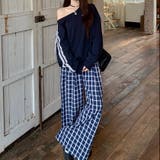 【春夏新作】レースリボン付きワンショルダースウェット | LADY LIKE | 詳細画像8