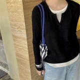 【春夏新作】レイヤード風スリットネックカットTシャツ | LADY LIKE  | 詳細画像14 