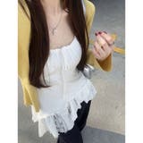 【春夏新作】ランダムヘムキャミチュニック | LADY LIKE | 詳細画像1