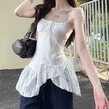 【春夏新作】ランダムヘムキャミチュニック | LADY LIKE | 詳細画像9