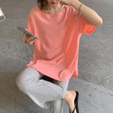 【春夏新作】バッククロスゆったりTシャツ | LADY LIKE | 詳細画像13