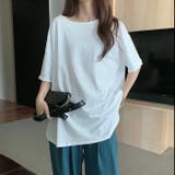 【春夏新作】バッククロスゆったりTシャツ | LADY LIKE | 詳細画像16