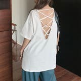 【春夏新作】バッククロスゆったりTシャツ | LADY LIKE | 詳細画像17