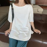 【春夏新作】バッククロスゆったりTシャツ | LADY LIKE | 詳細画像18