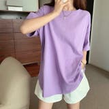 【春夏新作】バッククロスゆったりTシャツ | LADY LIKE | 詳細画像27