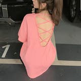 【春夏新作】バッククロスゆったりTシャツ | LADY LIKE | 詳細画像9