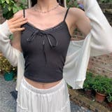 【春夏新作】カップ付き胸元レースリボンキャミソール | LADY LIKE | 詳細画像15