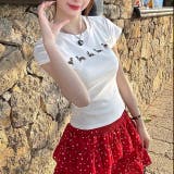 【春夏新作】ダックスプリント半袖Tシャツ | LADY LIKE | 詳細画像18