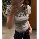 【春夏新作】ダックスプリント半袖Tシャツ | LADY LIKE | 詳細画像5