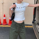 【春夏新作】ダックスプリント半袖Tシャツ | LADY LIKE | 詳細画像8