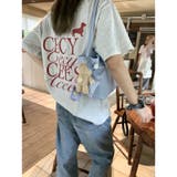 【春夏新作】ドッグロゴバックプリントTシャツ | LADY LIKE | 詳細画像3
