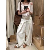 【春夏新作】ワンショルダーアシンメトリー半袖トップス | LADY LIKE  | 詳細画像9 