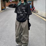 【春夏新作】メッセージロゴオーバーサイズ半袖Tシャツ | LADY LIKE | 詳細画像7