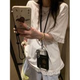 【春夏新作】レーストリミングゆったり半袖Tシャツ | LADY LIKE | 詳細画像7